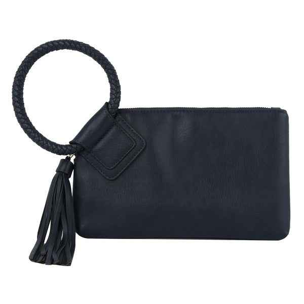 Fashion Cuff Handle Tassel Wristlet Clutch by Wild and Free Boutique