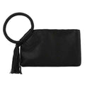 Fashion Cuff Handle Tassel Wristlet Clutch by Wild and Free Boutique