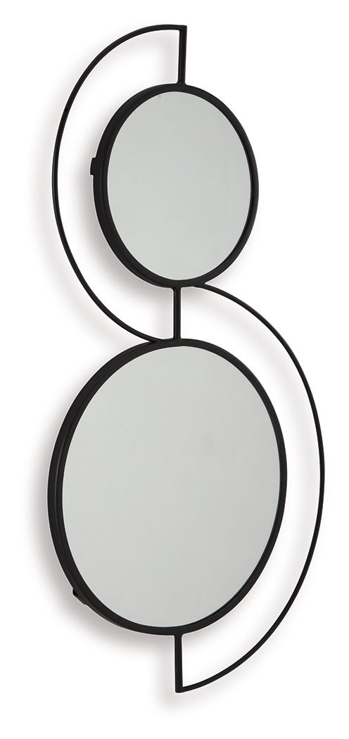 Shayham - Accent Mirror - Black by Unique Piece Furniture