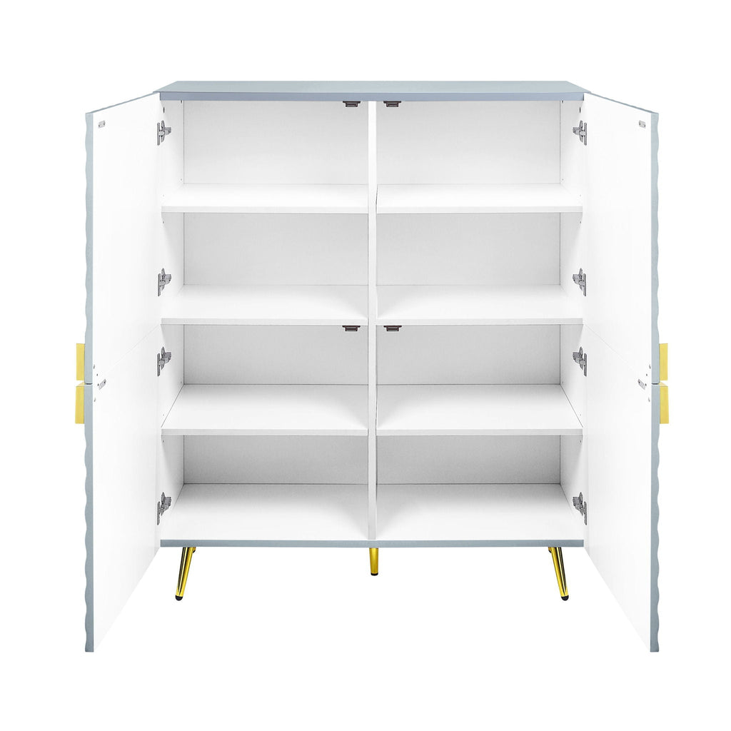 Gaines - High Gloss Accent Cabinet by Unique Piece Furniture