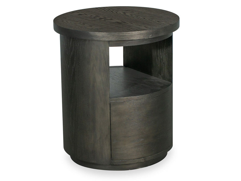 Bosley - Round End Table - Coffee Bean by Unique Piece Furniture