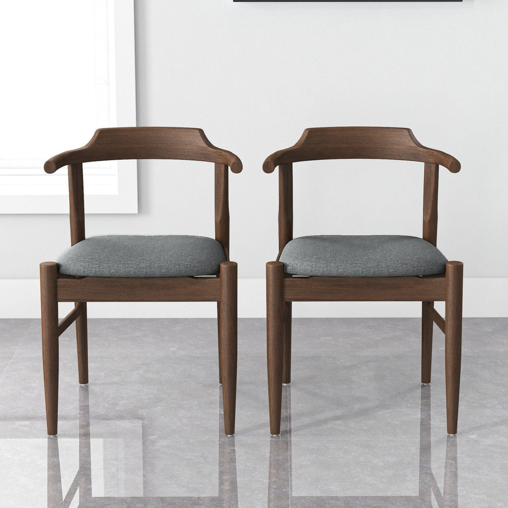 Leon - Mid-Century Modern Dining Chair (Set of 2) by Unique Piece Furniture