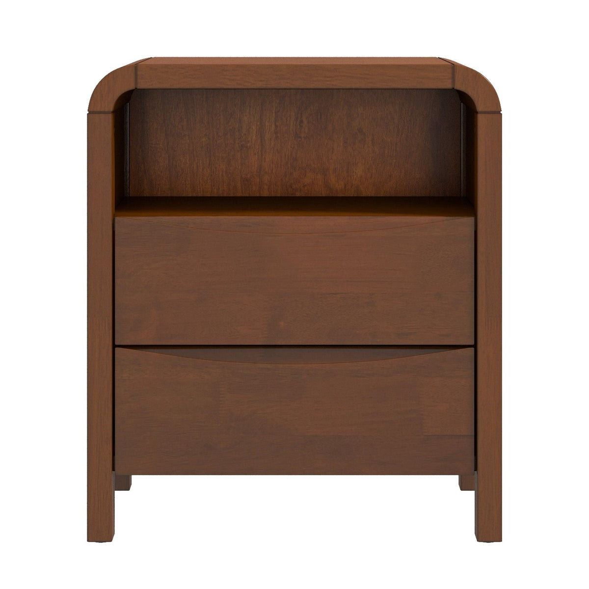 Lionel - Nightstand 2 Drawer - Brown by Unique Piece Furniture