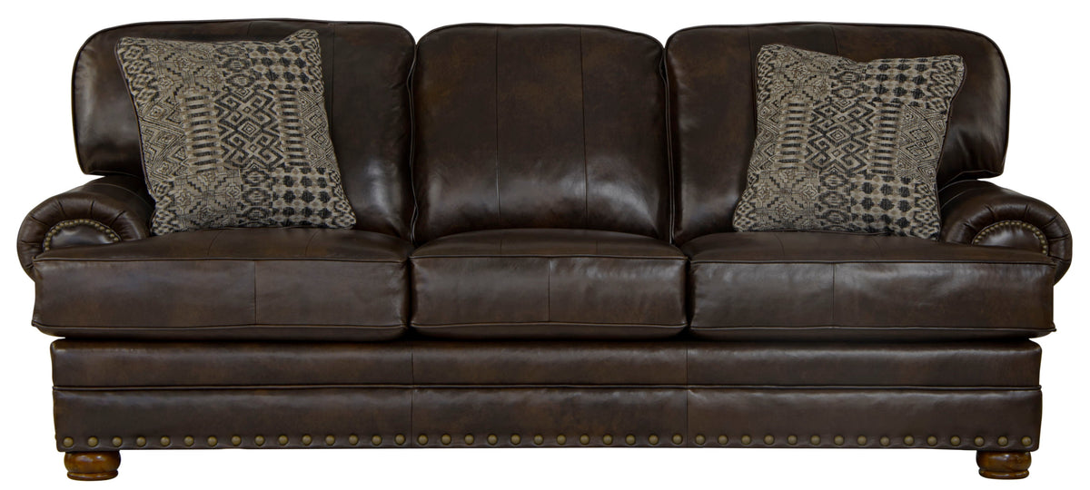 Roberto - Leather Sofa - Cocoa by Unique Piece Furniture