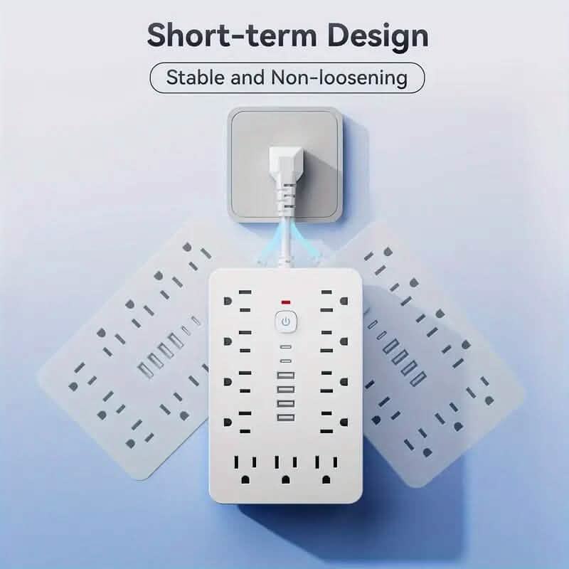17-in-1 Power Strip with Overload Protection by DailySale