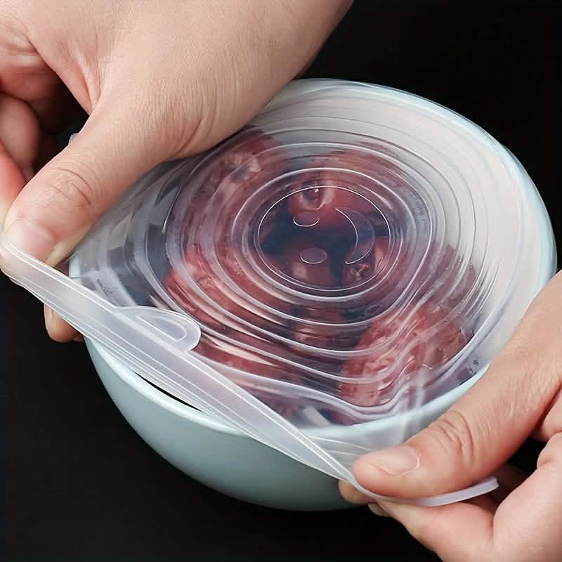 6-Pack: Reusable Silicone Stretch Lids by DailySale