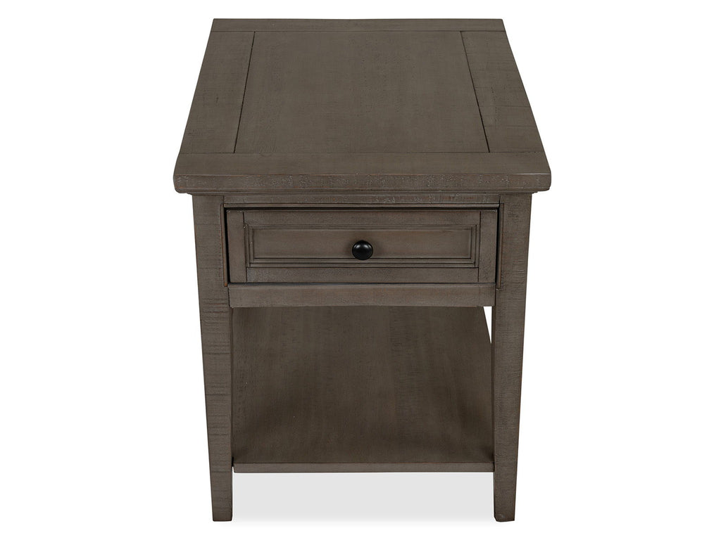 Paxton Place - Rectangular End Table - Dovetail Gray by Unique Piece Furniture