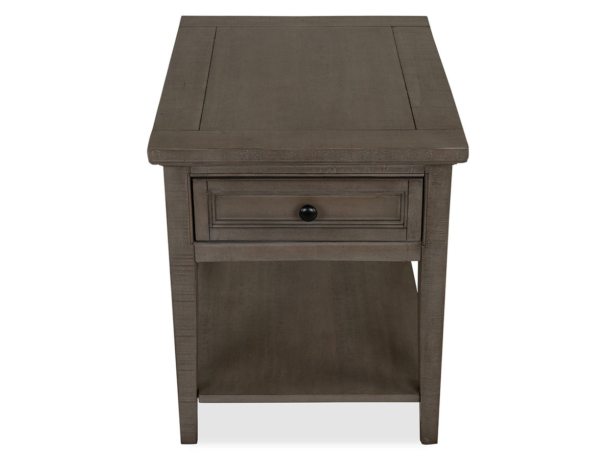 Paxton Place - Rectangular End Table - Dovetail Gray by Unique Piece Furniture