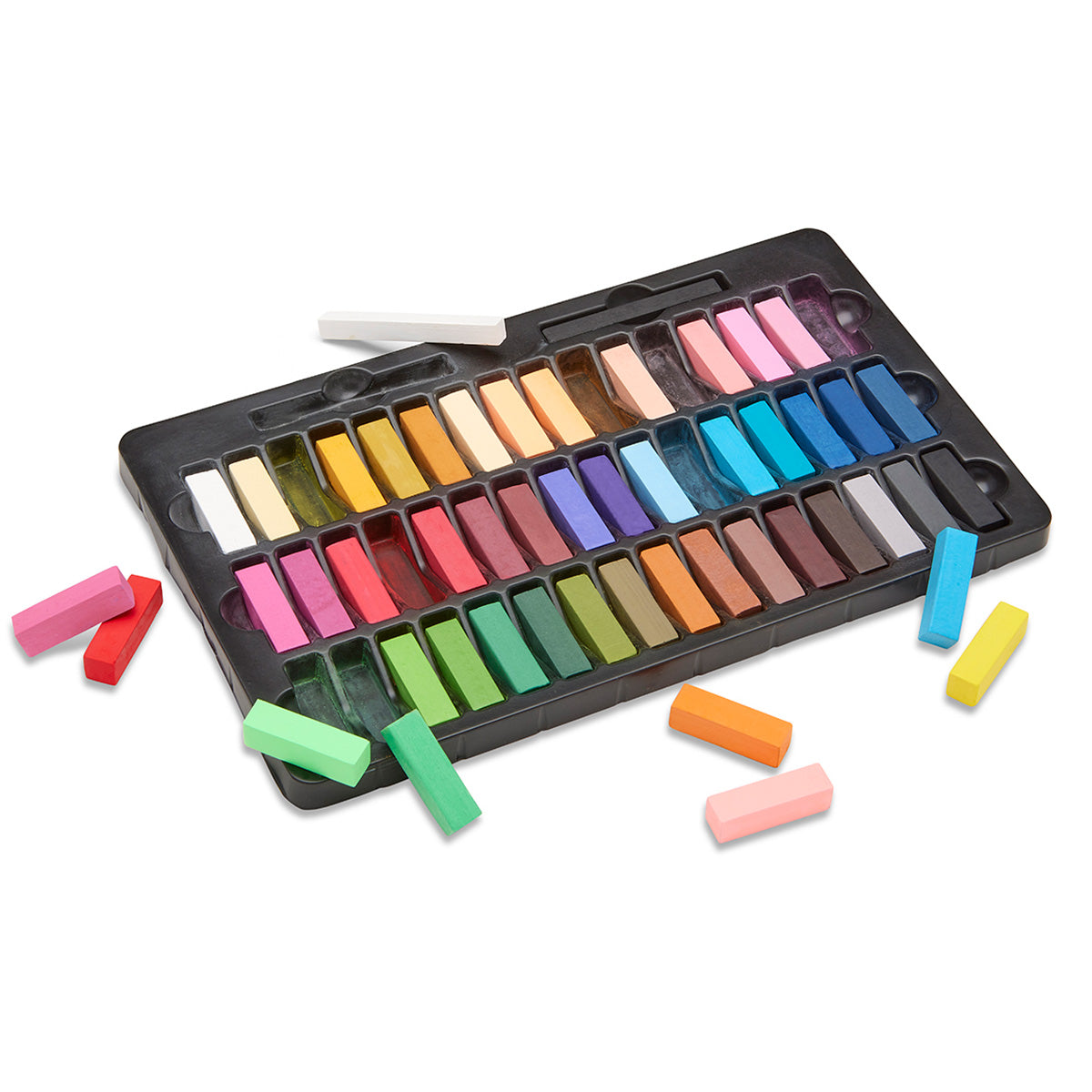 Soft Square Pastels Half Sticks 50 pc by KINGART