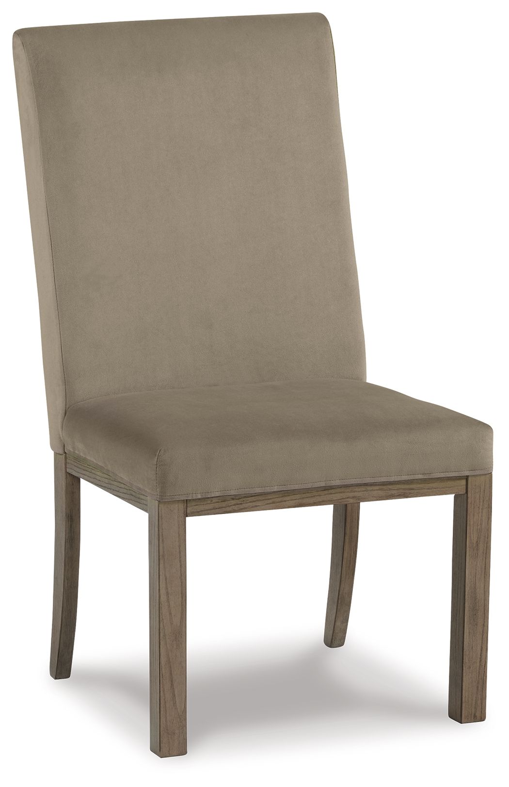 Chrestner - Dining UPH Side Chair (Set of 2) - Gray / Brown by Unique Piece Furniture