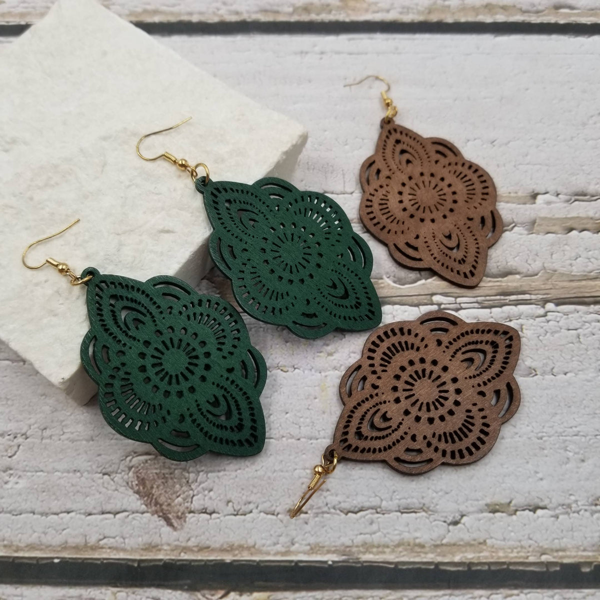 Mandala Drop Earrings by Sacred Scents Sanctuary