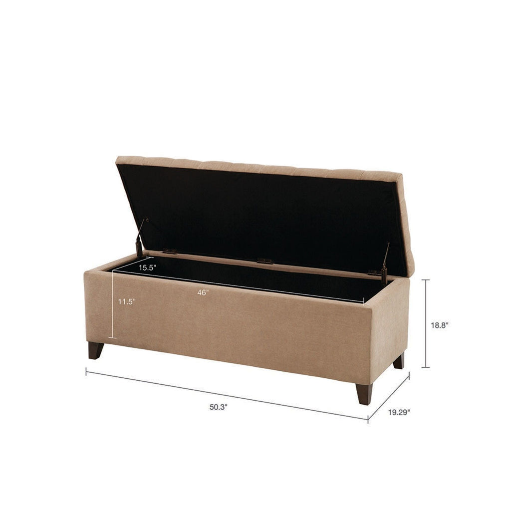 Elegant Design Tufted Top, Soft Close Storage Bench by Unique Piece Furniture