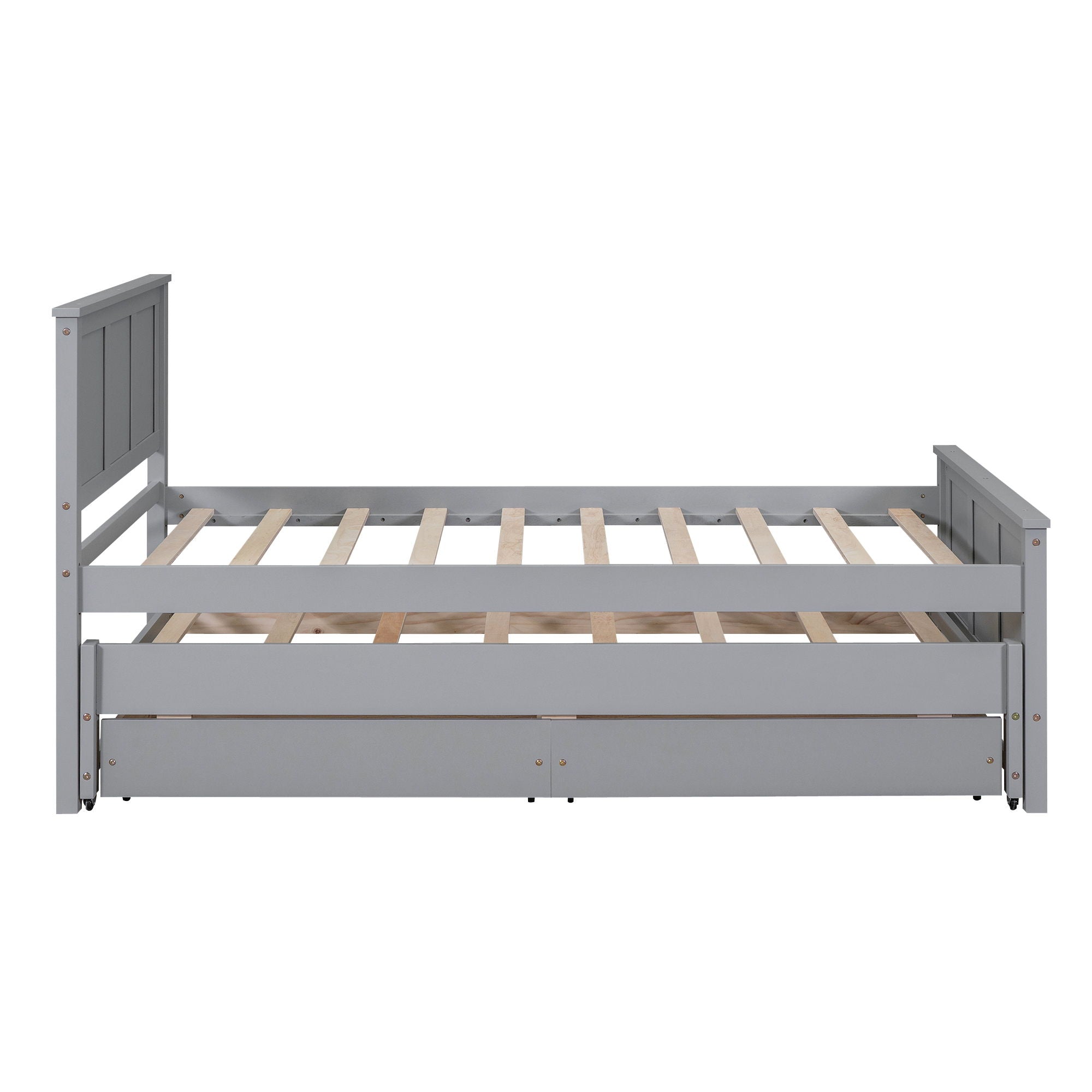 Platform Bed With Trundle And Drawers by Unique Piece Furniture