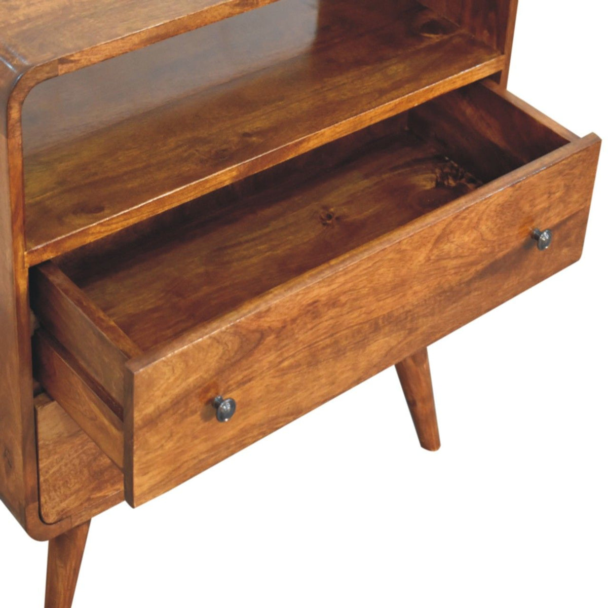 Curved Charm Console - Brown by Unique Piece Furniture