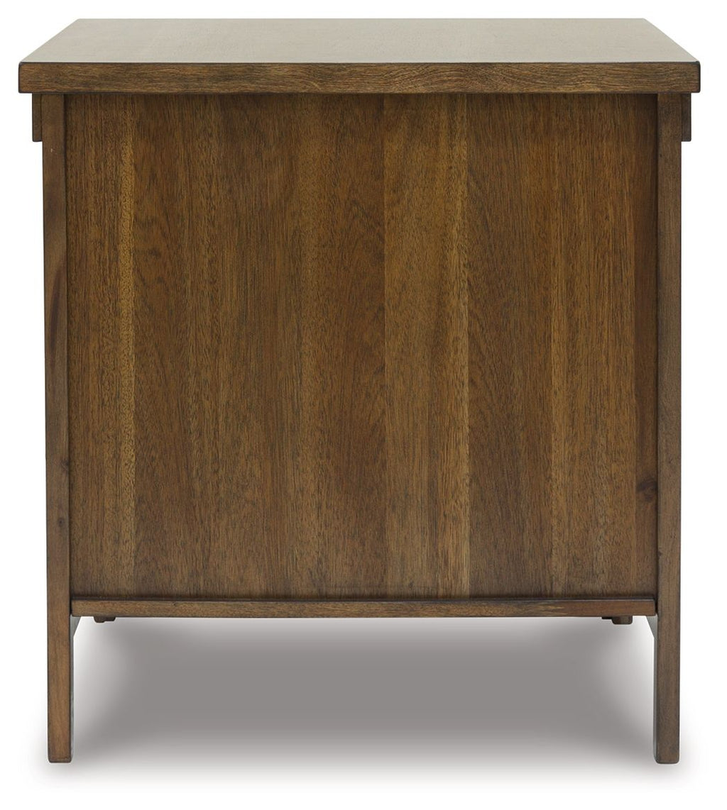 Moriville - Rectangular End Table - Grayish Brown by Unique Piece Furniture