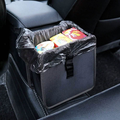 1.85 Gallon Hanging Car Trash Can Waterproof Litter Garbage Bag Organizer by DailySale