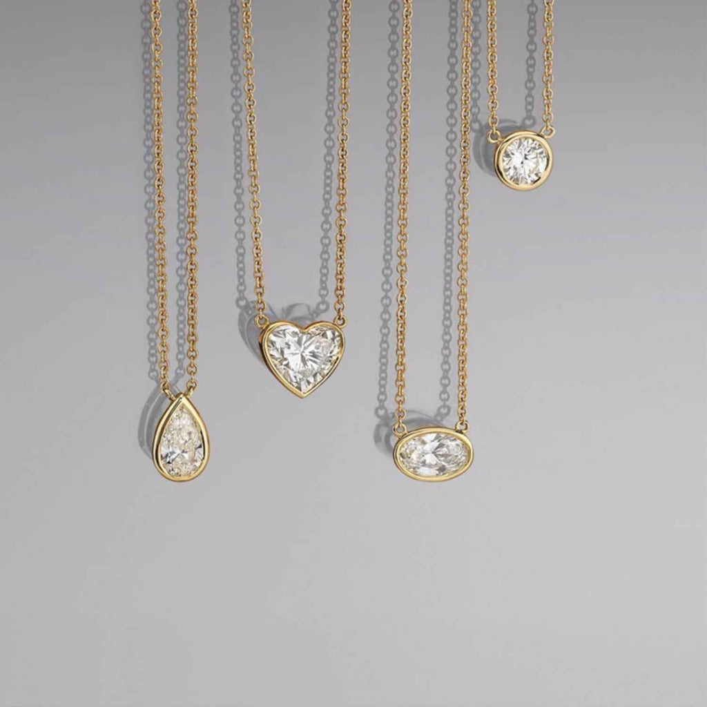 18K Gold-Plated Stainless Steel Pendant Necklace by Wild and Free Boutique