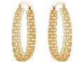 18K Gold Plated Hoop Earrings by DailySale
