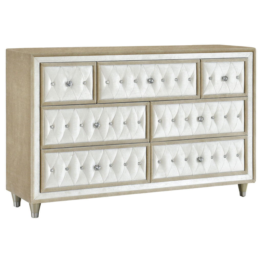Antonella 5-piece Queen Bedroom Set Ivory by Unique Piece Furniture