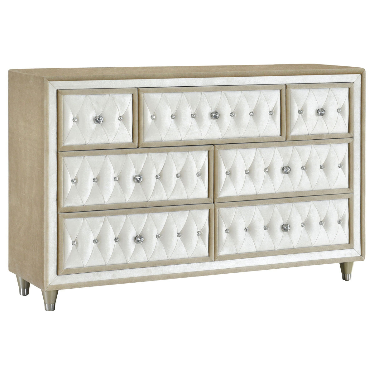 Antonella 5-piece Queen Bedroom Set Ivory by Unique Piece Furniture