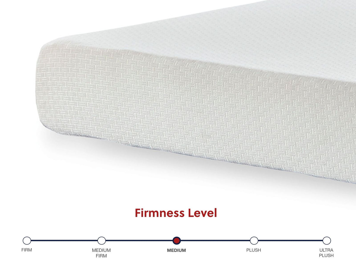 Chime 8 Inch Memory Foam - Medium Memory Foam Mattress by Unique Piece Furniture