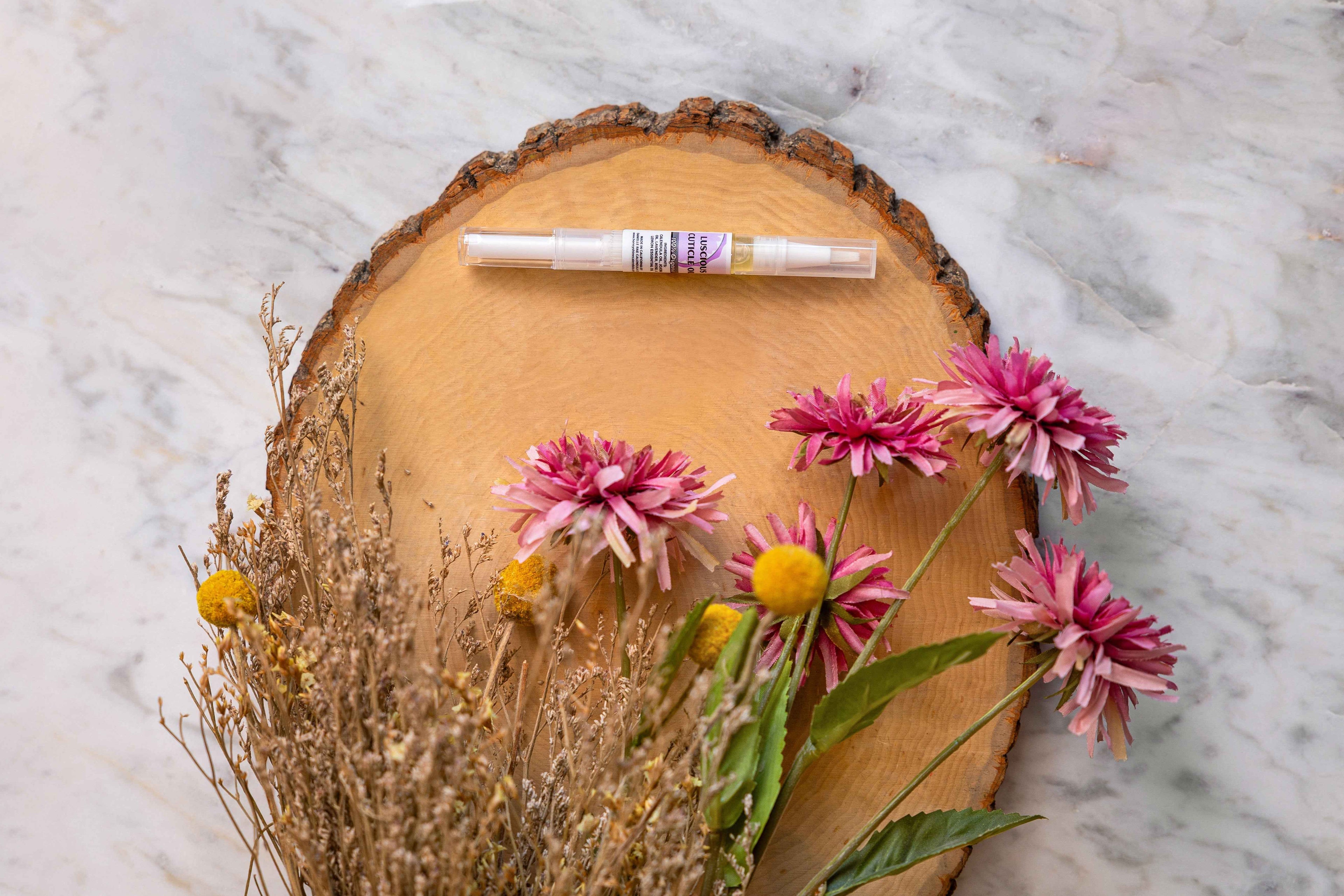 Luscious Lemon Lavender Rose Cuticle Oil by Danielle Rae Calendula Co