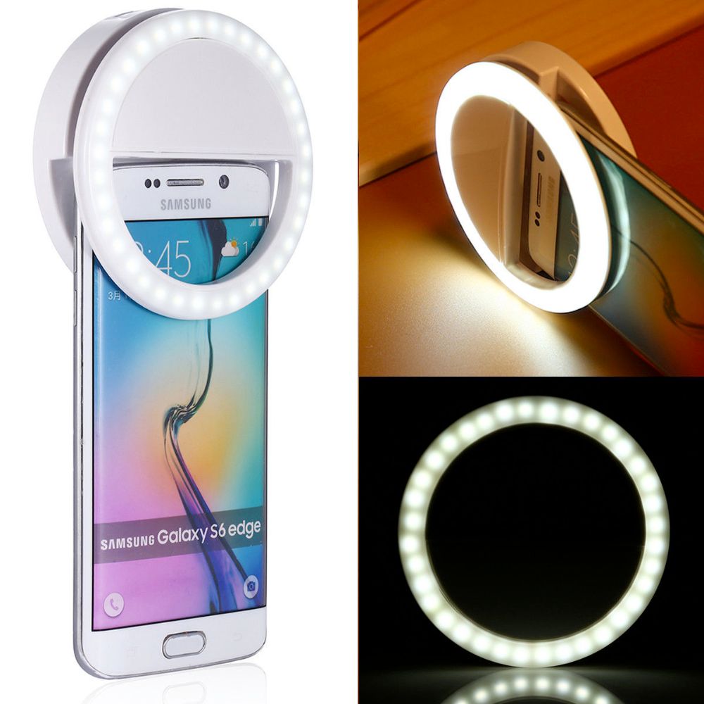 Portable Selfie Ring Clip On for Mobile Phone by Yellow Pandora