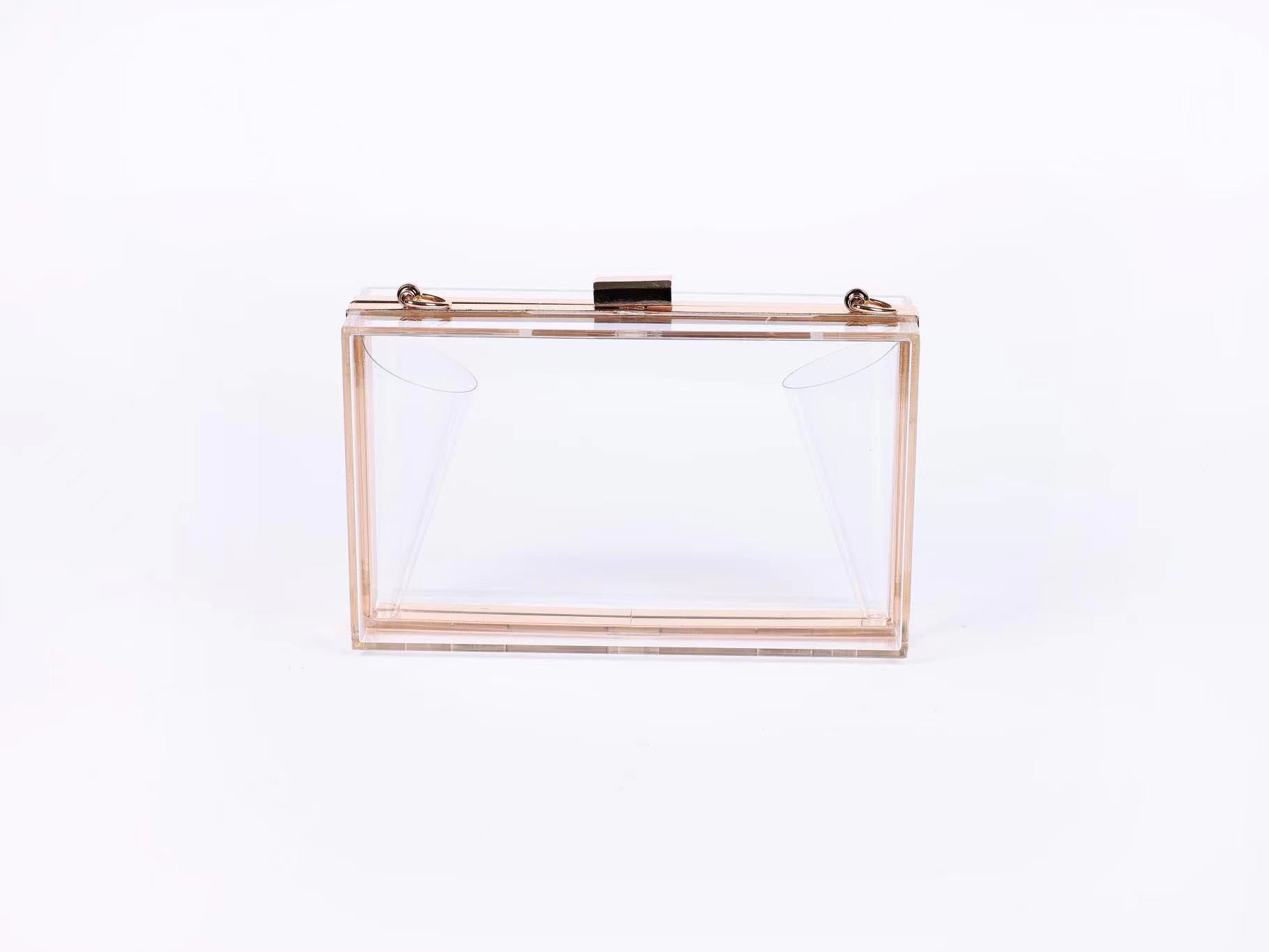 Clear Acrylic Purse by By Jenna Lee