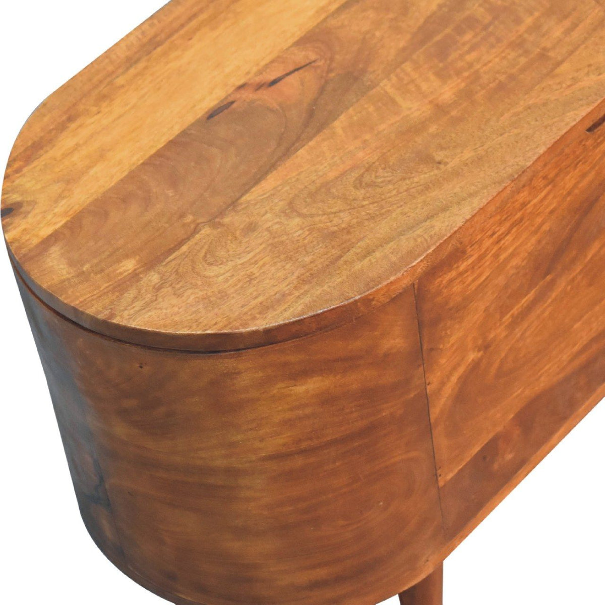Rounded Lid Up Blanket Box by Unique Piece Furniture