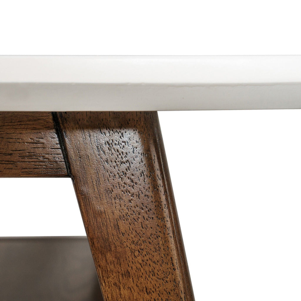Modern Table With Extra Storage by Unique Piece Furniture
