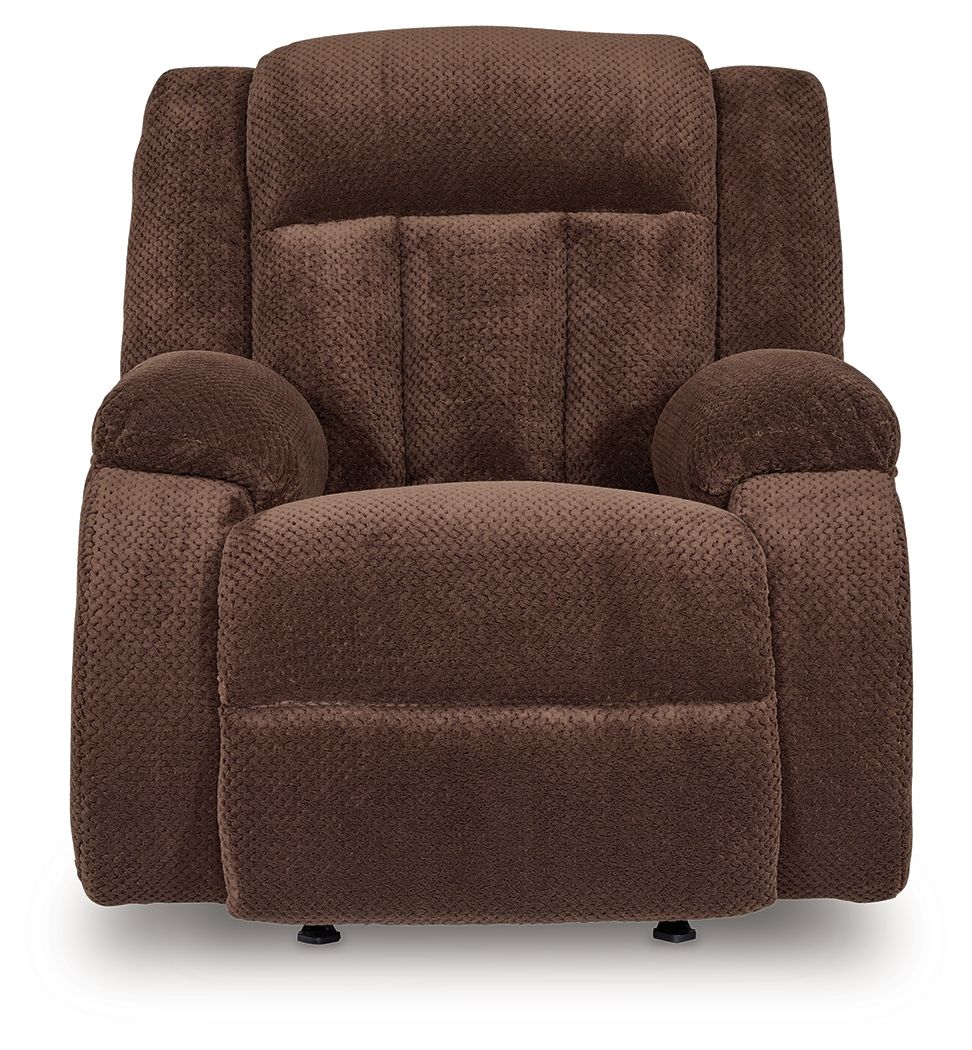 Free Wake - Power Rocker Recliner - Chocolate by Unique Piece Furniture