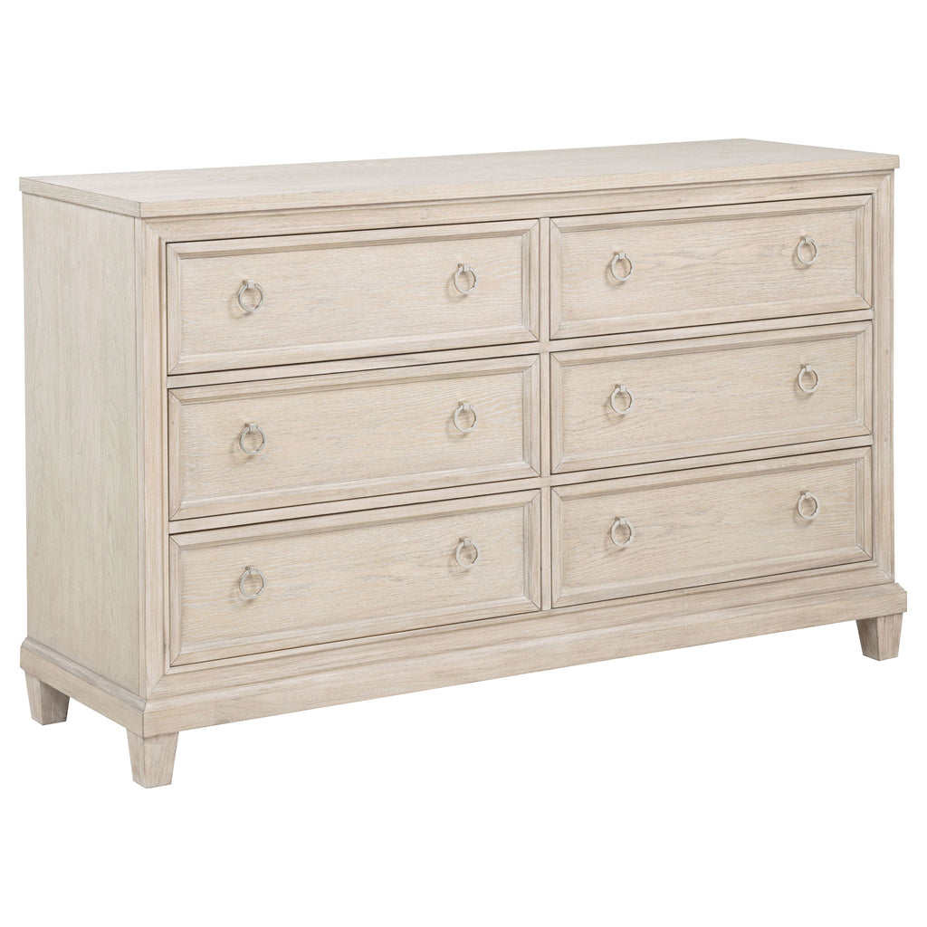 Pembroke 5-piece Queen Bedroom Set Washed Oak by Unique Piece Furniture