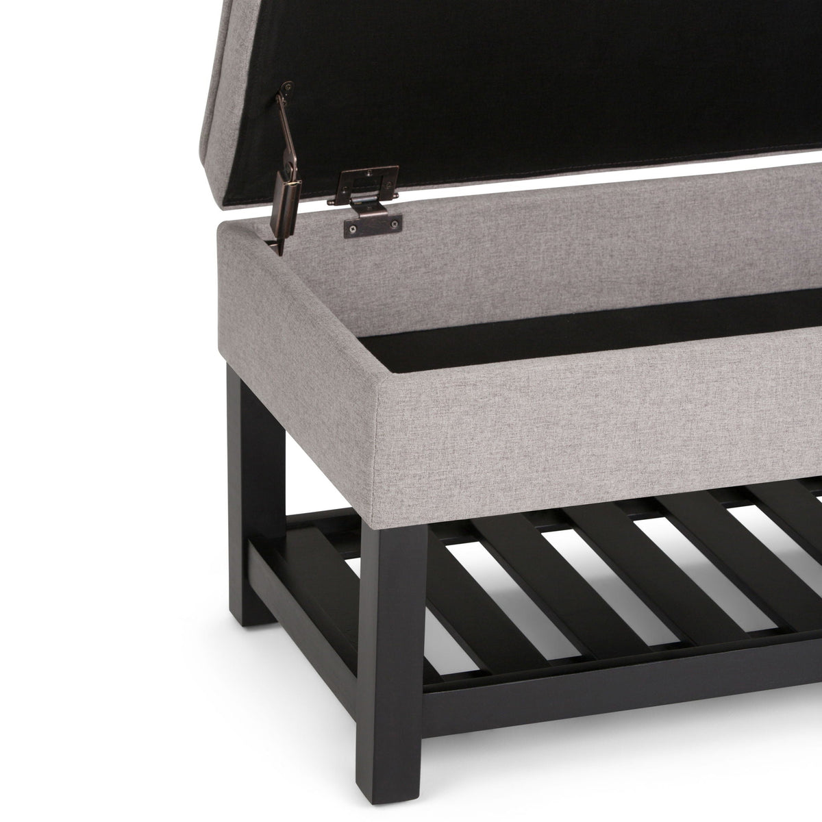 Cosmopolitan - Storage Ottoman Bench With Open Bottom by Unique Piece Furniture