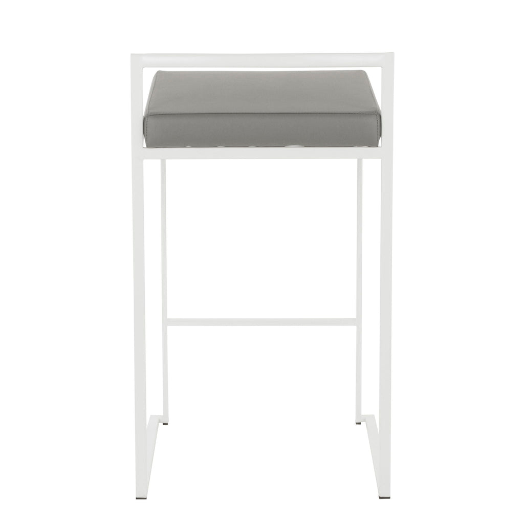 Fuji - Simple Elegance, Contemporary Stackable Counter Stool by Unique Piece Furniture