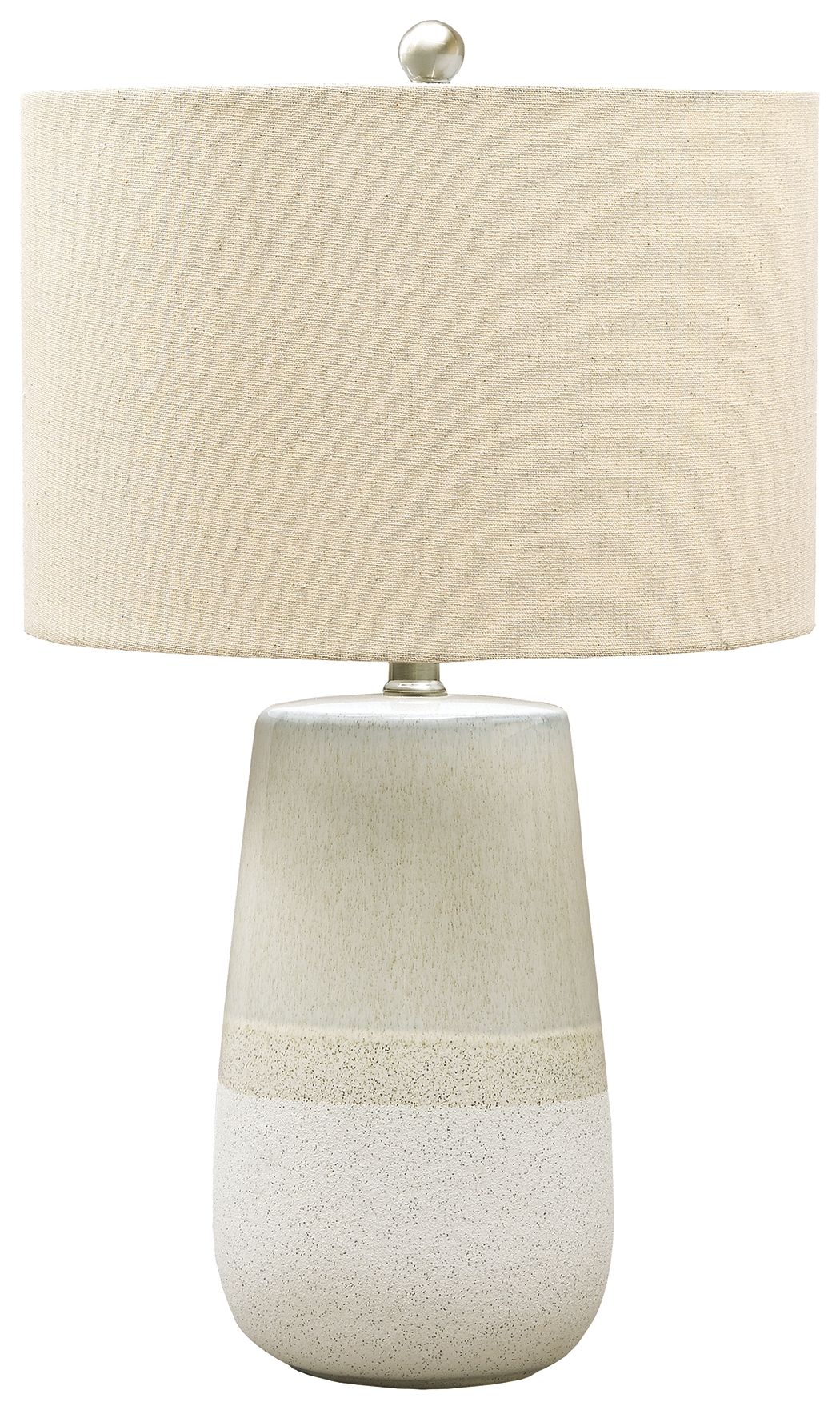 Shavon - Ceramic Table Lamp - Beige / White by Unique Piece Furniture