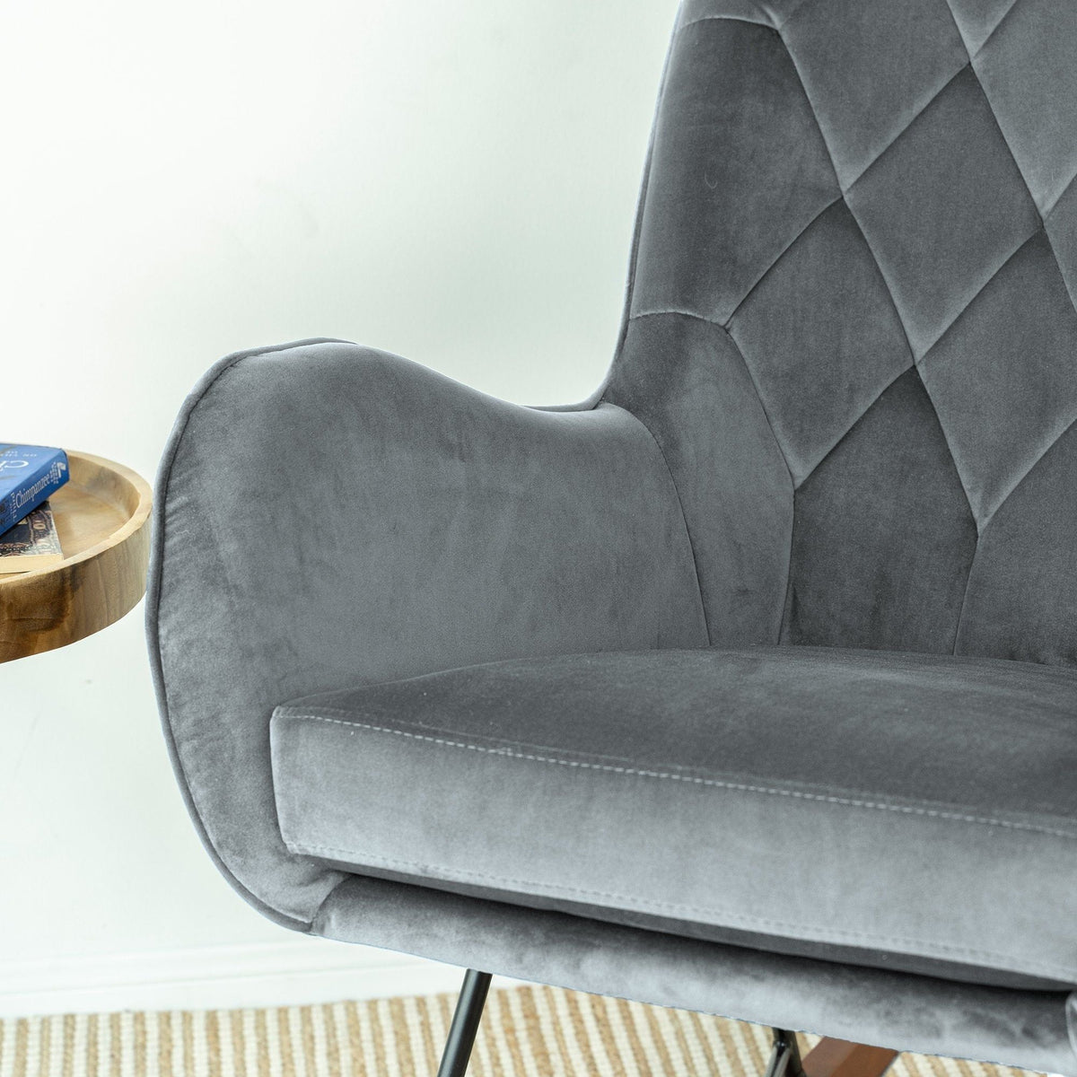 Hannah - Rocking Chair - Gray by Unique Piece Furniture