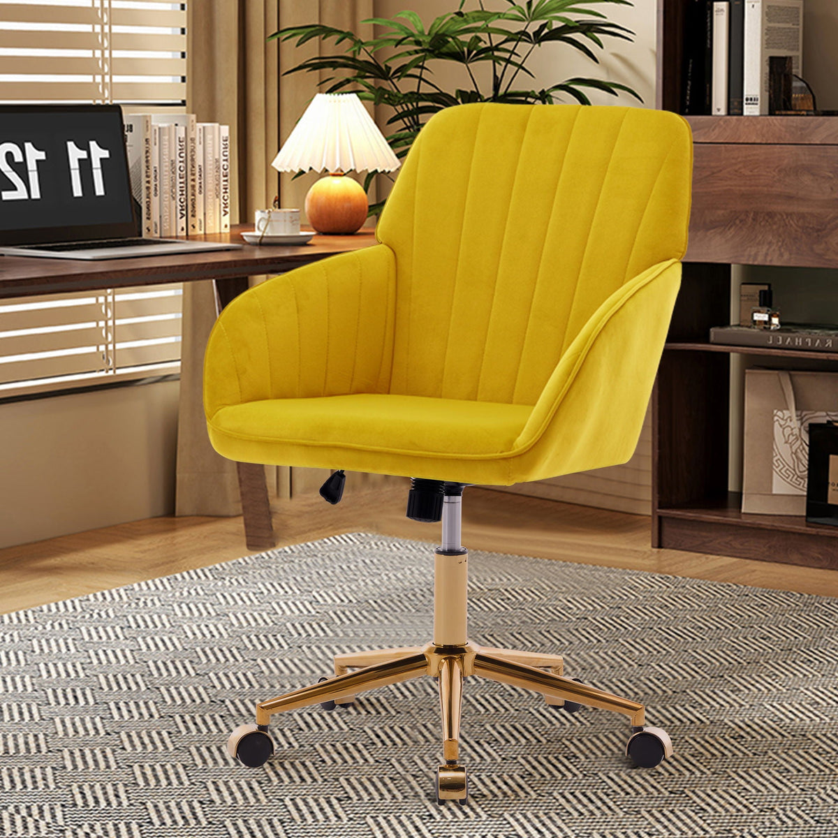 Adjustable Ergonomic Swivel Office Chair by Unique Piece Furniture