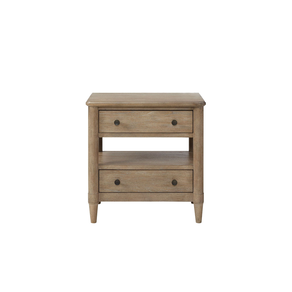 Open Nightstand With 2 Drawers by Unique Piece Furniture