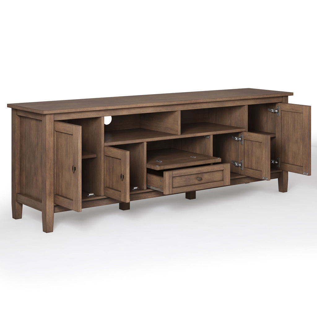 Warm Shaker - Handcrafted TV Media Stand by Unique Piece Furniture