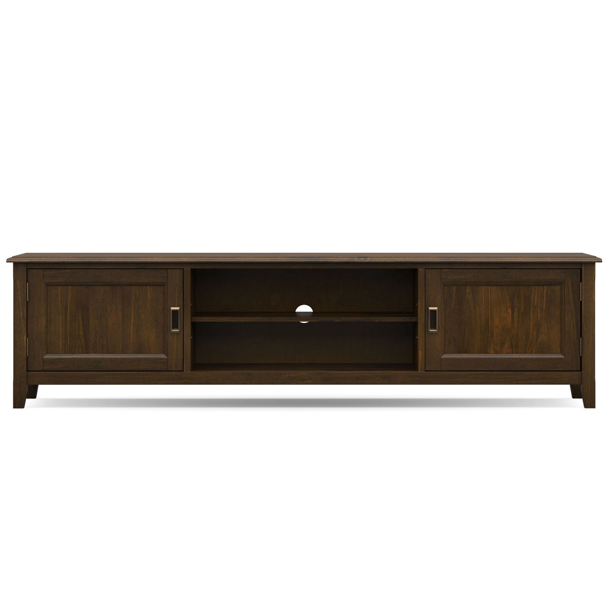 Burlington - Low TV Media Stand - Mahogany by Unique Piece Furniture