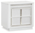 Chalanna - Two Drawer Night Stand - White by Unique Piece Furniture