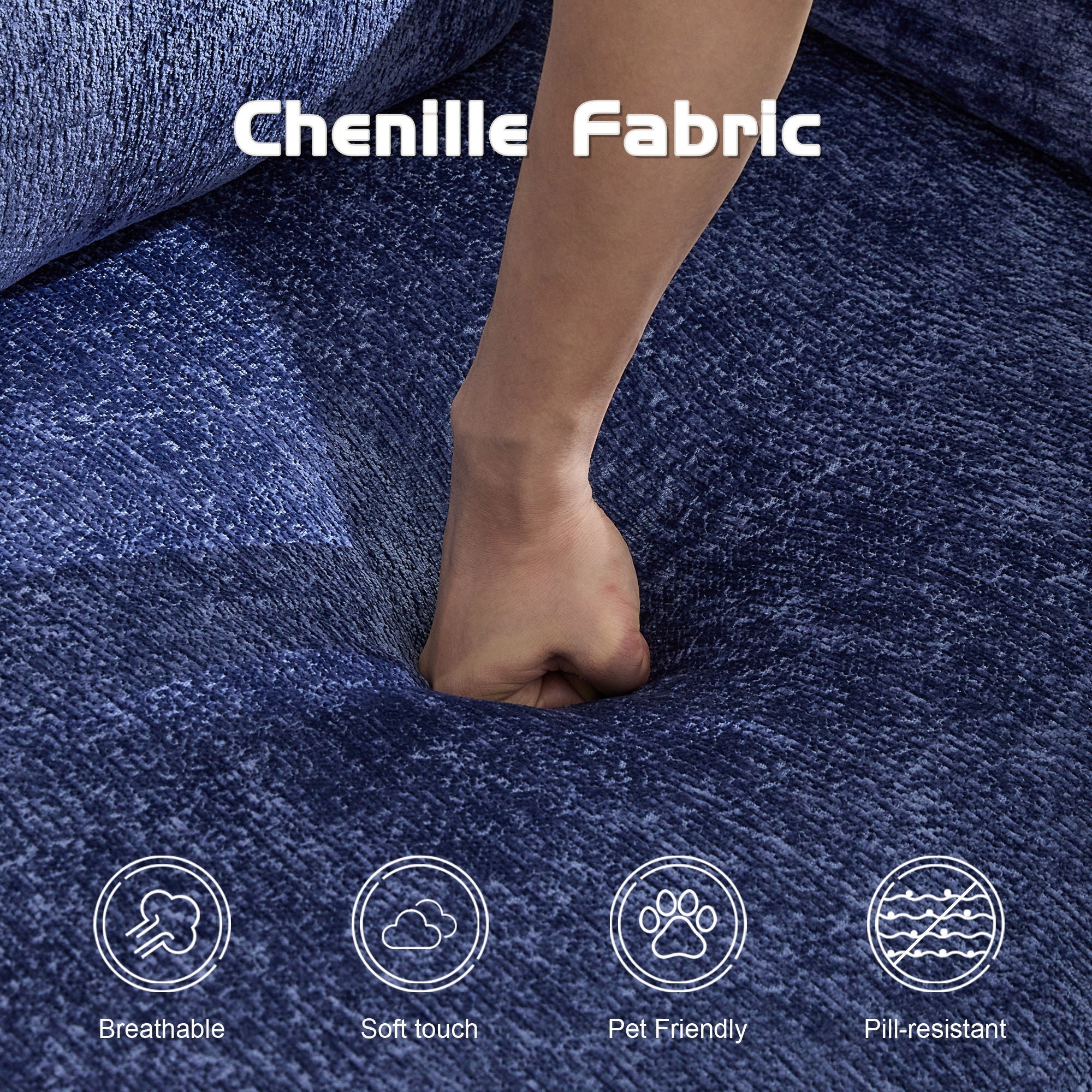 Convertible Floor Sofa Bed With Fixed Shape Frame For Living Room by Unique Piece Furniture