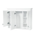 Wall Mount Mirror Cabinet With Adjustable Shelves, Soft Closing Hinges by Unique Piece Furniture