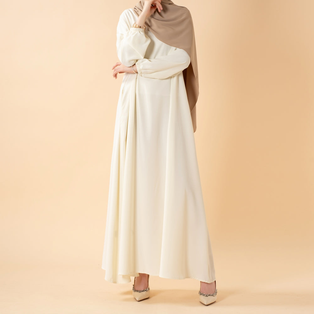 Essential Premium Versatile Pockets Umbrella Cut Abaya (MA113) by Mariam's Collection