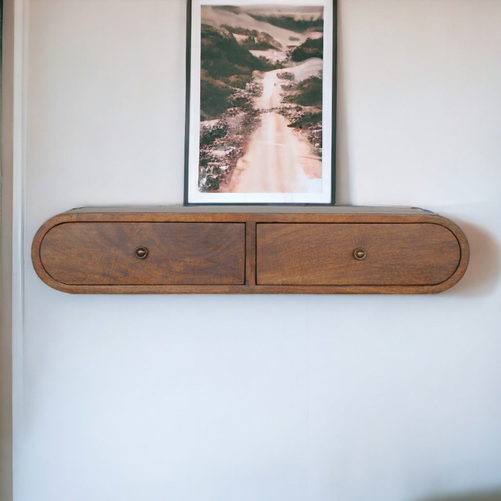 London - Floating Console - Chestnut by Unique Piece Furniture