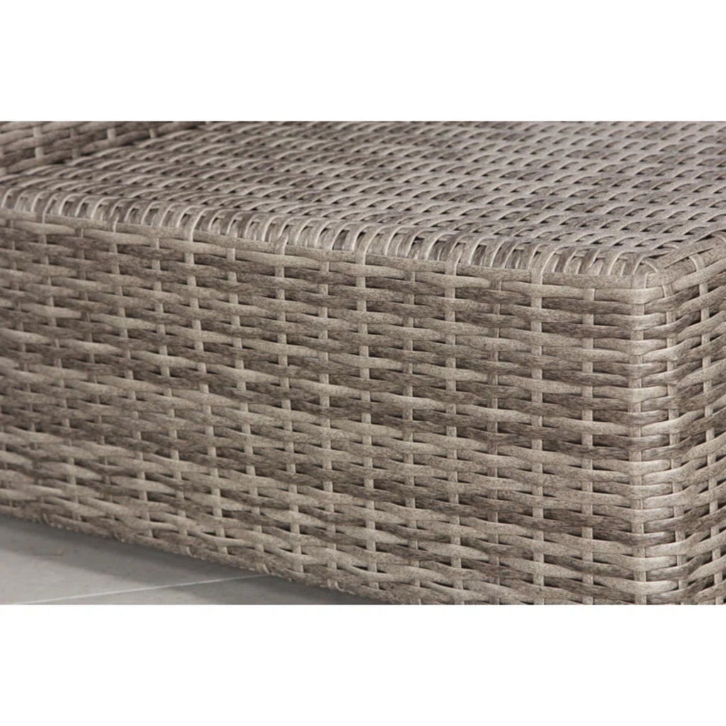 Chic Wide Outdoor Loveseat With Cushions by Unique Piece Furniture