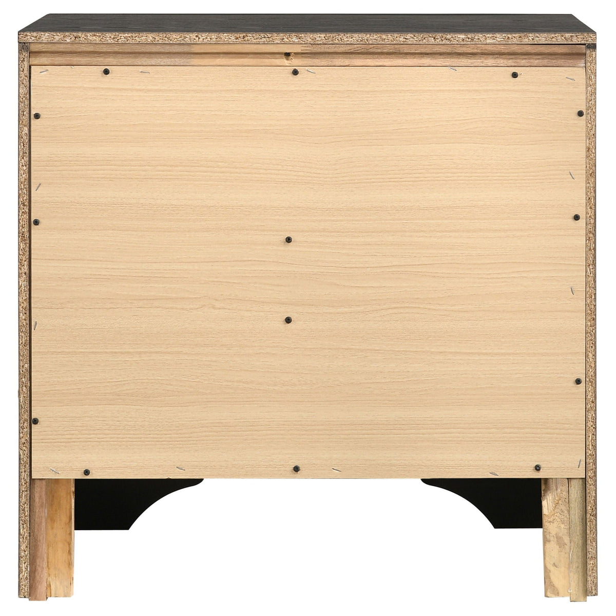 Miranda 3-drawer Nightstand Bedside Table Black by Unique Piece Furniture