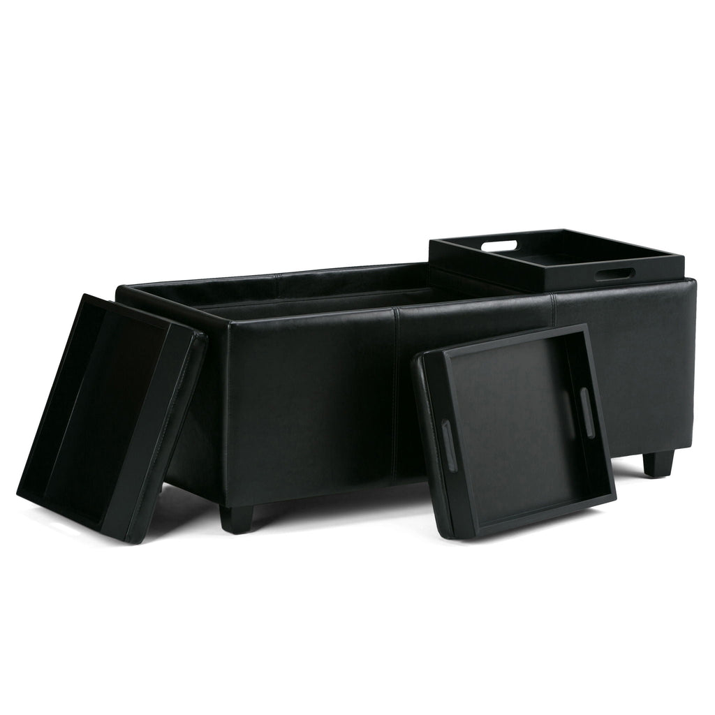 Avalon - Upholstered Storage Ottoman by Unique Piece Furniture
