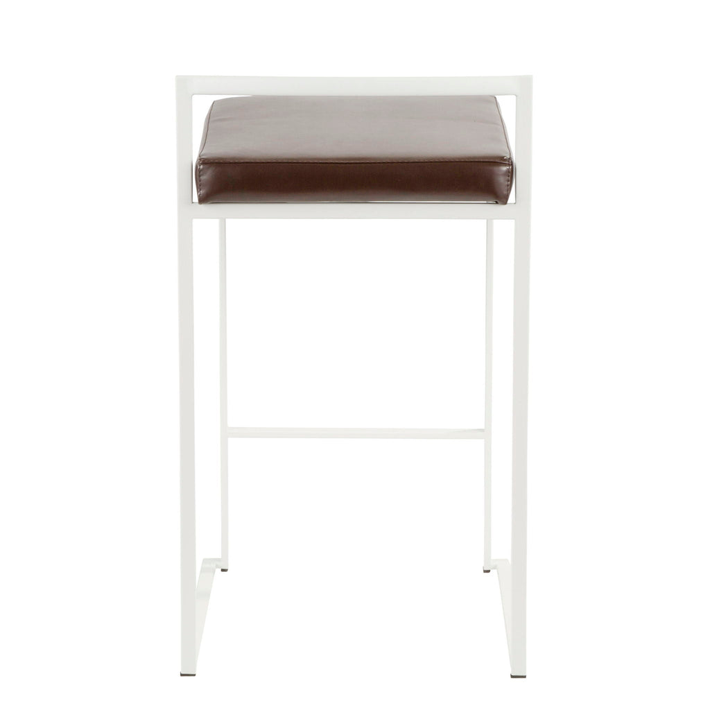 Fuji - Simple Elegance, Contemporary Stackable Counter Stool by Unique Piece Furniture
