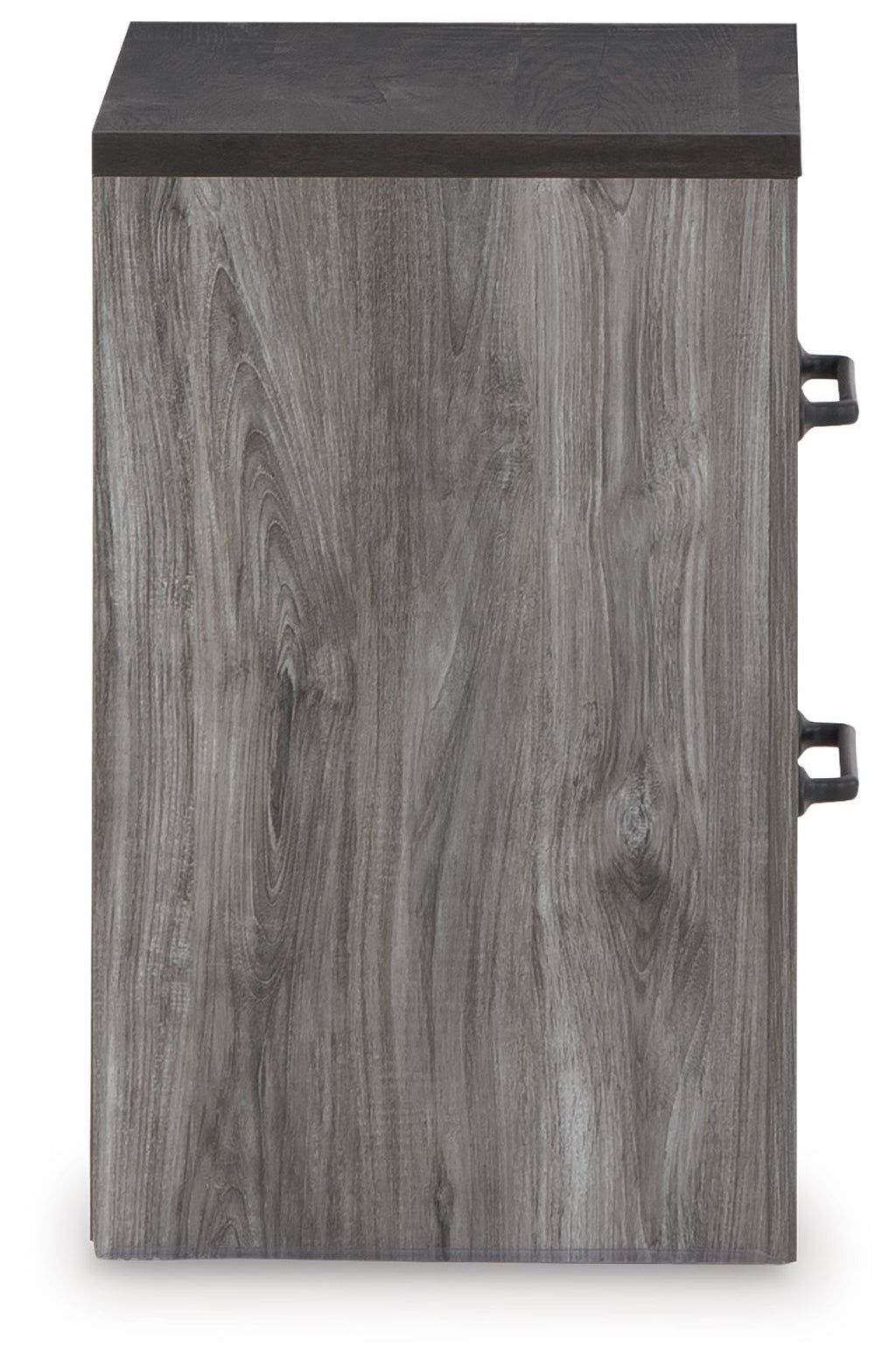 Bronyan - Two Drawer Night Stand - Dark Gray by Unique Piece Furniture